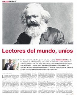 Marx y la realidad histórica a través de la literatura.