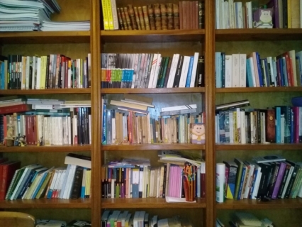 Hoy visitamos la biblioteca de Socorro Díaz Colodrero